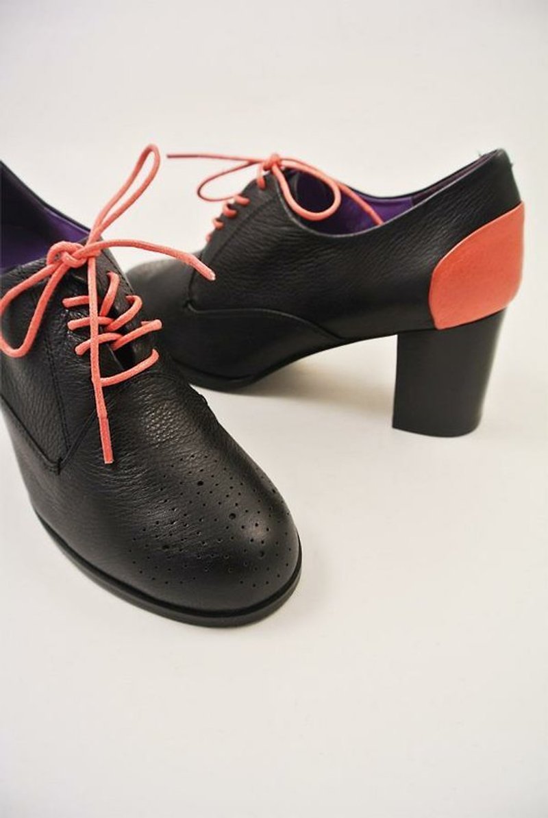 客人換鞋+買裙子補差價 - Women's Casual Shoes - Genuine Leather Black