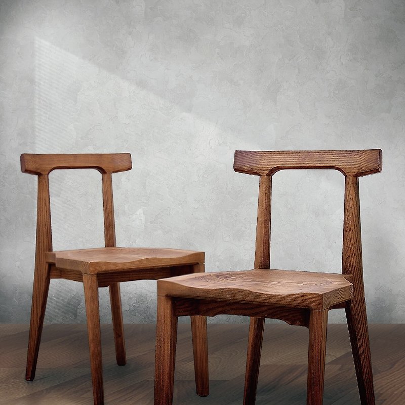 / viithe / Angle An leather dining chair - เฟอร์นิเจอร์อื่น ๆ - ไม้ 