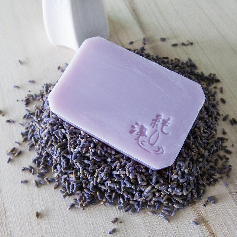 [Pull] Taiwan tea pure Lu series - Pure Oil Control Soap 80g (oily muscle applicable) - Body Wash - Other Materials Purple