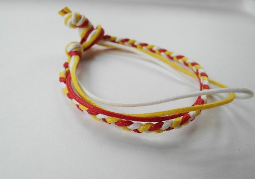zoeshop-handmade 溫柔點綴 / 手工編織腳環