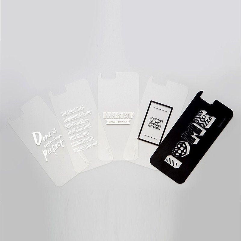 コリアンラビト iPhone6 インレイヤーカラーフィルムセット4(5枚) - その他 - プラスチック 