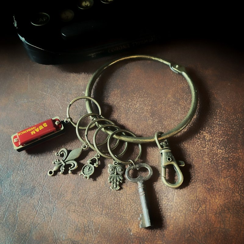Going home late at night, I’m not afraid of designing key ring accessories to choose from - Other - Other Materials Gold