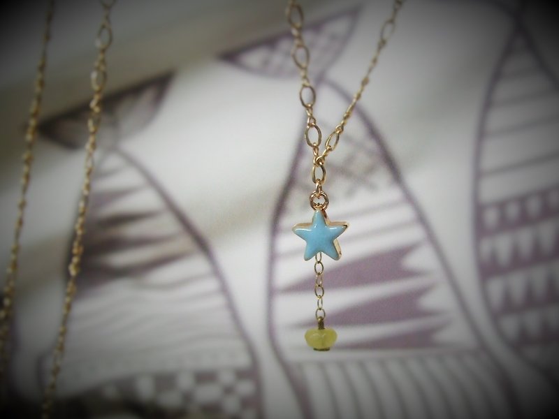 You are a distant star - short necklace - สร้อยคอ - โลหะ 