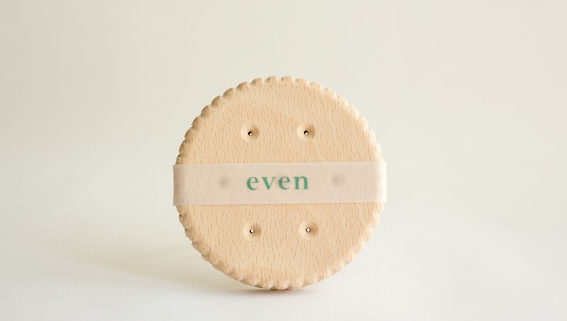 [Even] biscuit mat / wood two-in / birthday gift - Coasters - Wood 