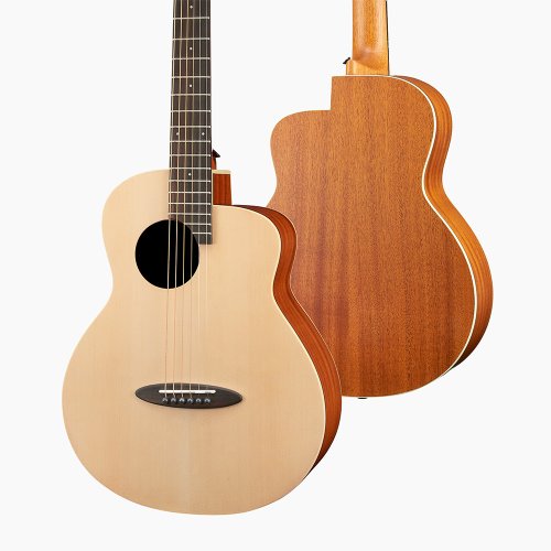 M1 - 36inch Travel Guitar - Spruce / Mahogany