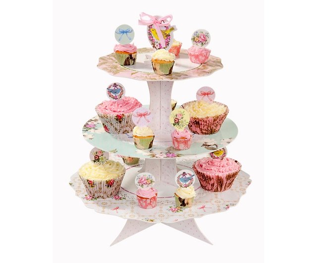 Lace Frosting Three Tier Cake Stand Talking Tables Party Supplies Uk Shop Where The Heart Belongs Other Pinkoi