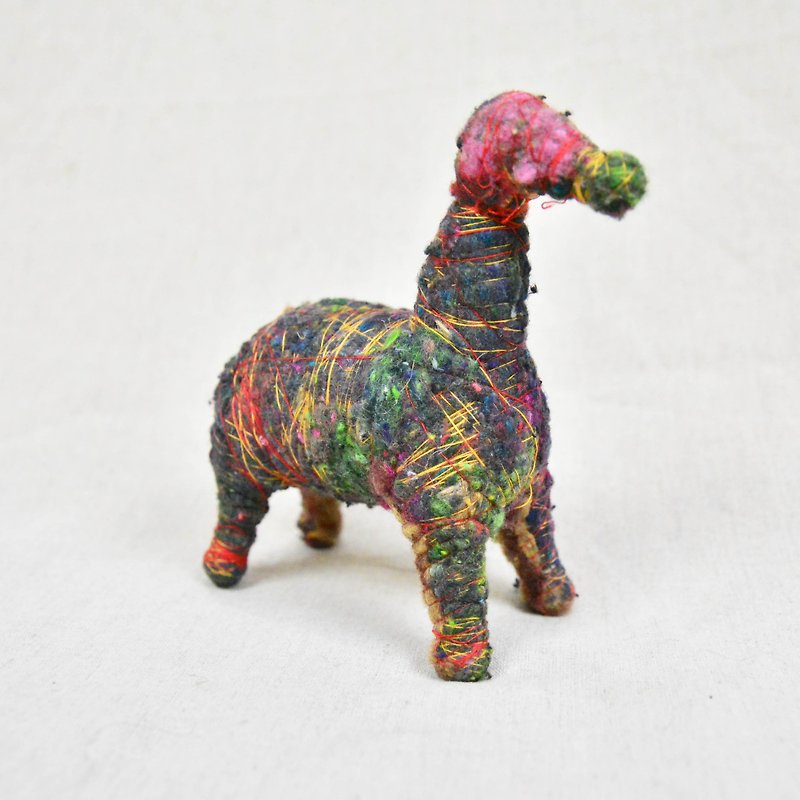 Cotton pony animal _ _ fair trade - ของเล่นเด็ก - งานปัก หลากหลายสี
