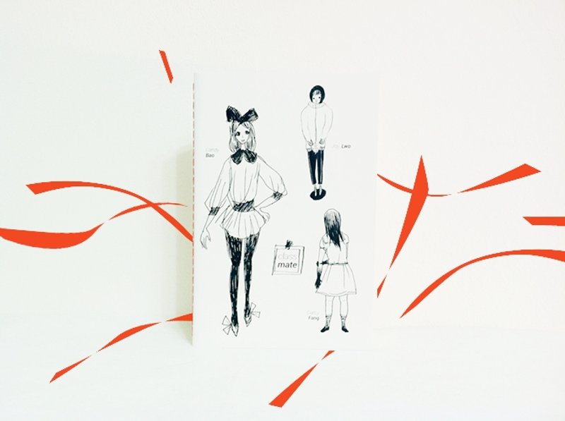 同級生オレンジサンセット限定│手作りワイヤーバウンド空白のノートブック - ノート・手帳 - 紙 オレンジ