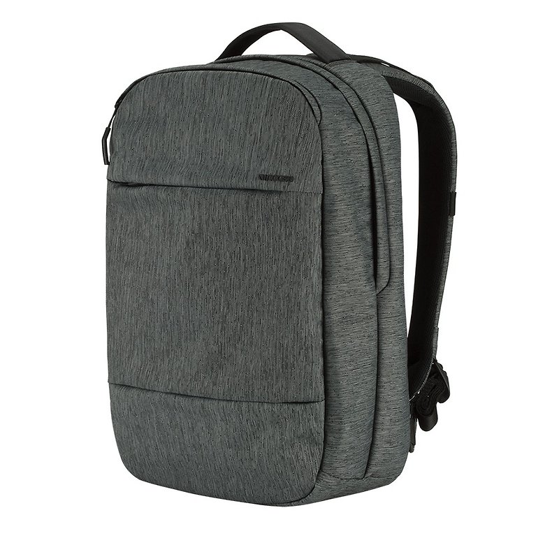 INCASE City Compact Backpack - Heather Black Gunmetal Grey - Laptop Bags - Other Materials Gray