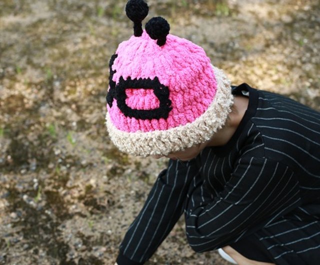 Mr Store 自家制纯手工桃红色立体小蜜蜂眼镜毛线帽子 設計館mr Store 帽子 Pinkoi Mr Store 自家制纯手工桃红色立体小蜜蜂眼镜毛线帽子 設計館mr Store 帽子 Pinkoi