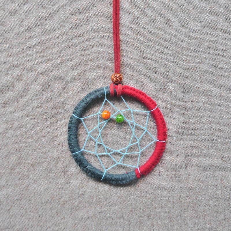 【DreamCatcher．捕夢網 】 - Necklaces - Other Materials Gray