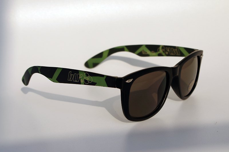 BLR 雷朋樣式 太陽眼鏡 果凍霧面 系列 - 其他 - 塑膠 綠色