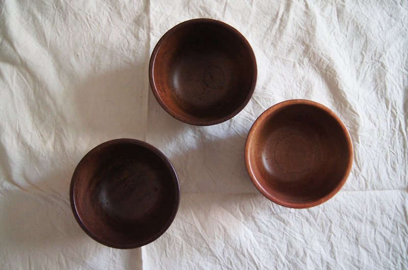 Fengyuan Staff-Fengshi Wooden Bowl (Single) - ถ้วยชาม - ไม้ 