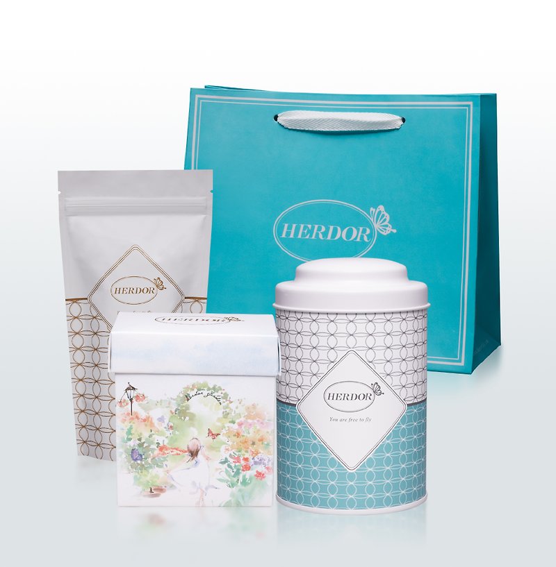 [Group] HERDOR herbal tea tea with you through good times gift tilapia - ชา - พืช/ดอกไม้ สีเขียว