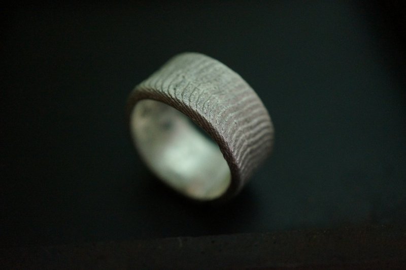 Handmade Wave Sterling Silver Ring / 925 Sterling Silver Casting Ring - General Rings - Other Metals 