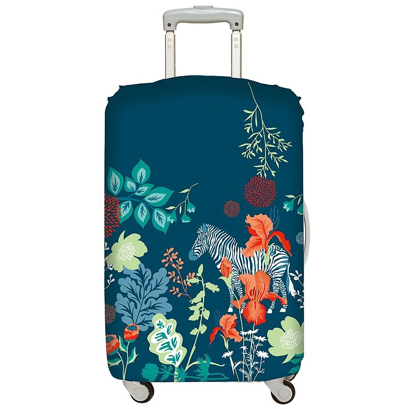 LOQI Luggage Cover Jungle Zebra M - กระเป๋าเดินทาง/ผ้าคลุม - วัสดุอื่นๆ 
