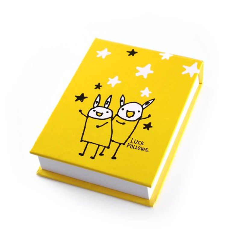 Lucky is coming! Note paper - Sticky Notes & Notepads - Paper Yellow