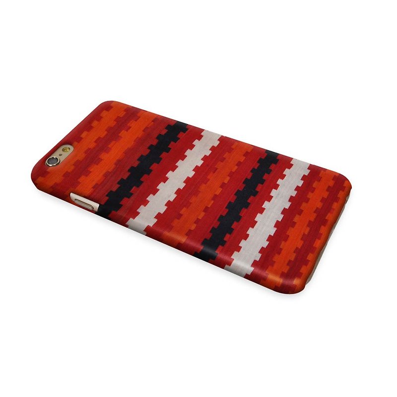 Navajo pattern red classic tribal 57 3D Full Wrap Phone Case, available for  iPhone 7, iPhone 7 Plus, iPhone 6s, iPhone 6s Plus, iPhone 5/5s, iPhone 5c, iPhone 4/4s, Samsung Galaxy S7, S7 Edge, S6 Edge Plus, S6, S6 Edge, S5 S4 S3  Samsung Galaxy Note 5, No - Other - Plastic 