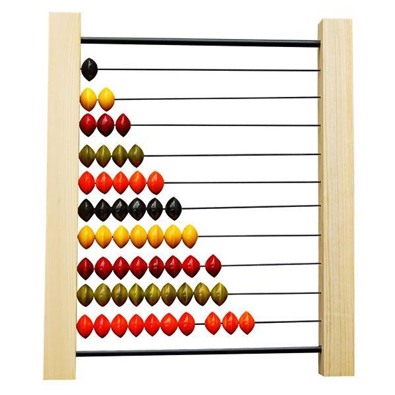 Indian Maya small abacus puzzle wooden toy - Kids' Toys - Wood Gold