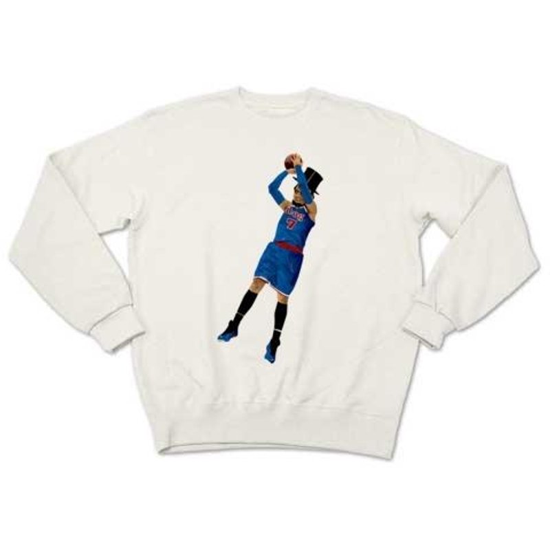 跳投（汗白） - 女裝上衣 - 其他材質 