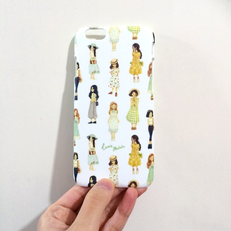 Phone Case / dress girl / Iphone6 - Other - Plastic 