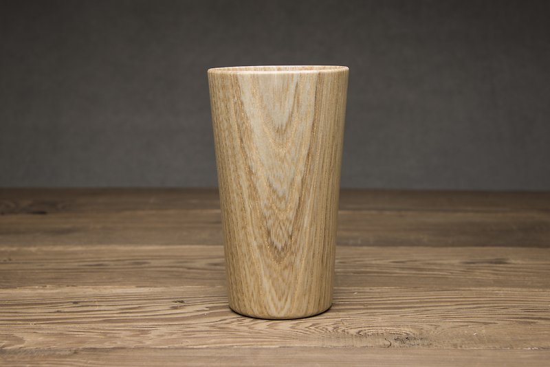 高橋工藝 手工 木製 啤酒杯 XL size KAMI Glass Wide XL - 咖啡杯/馬克杯 - 木頭 咖啡色