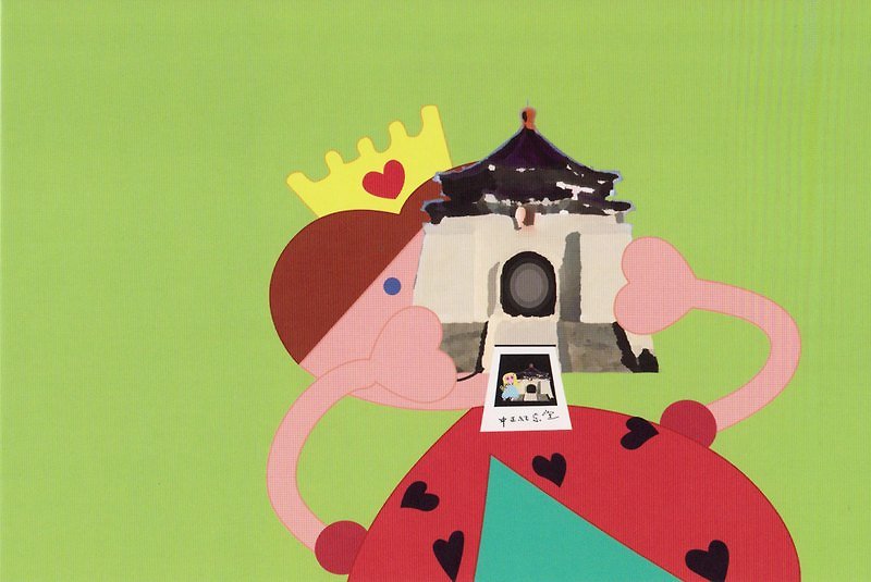 I LOVE TAIWAN インスタント フォト ユニバーサル カード ポストカード カード - カード・はがき - 紙 