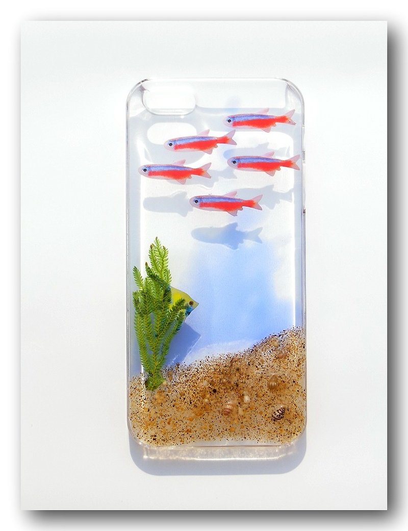 Anny's workshop hand-made Yahua phone protective shell for Apple iphone 5 / 5S, ㄧ my aquarium series - Phone Cases - Plastic 