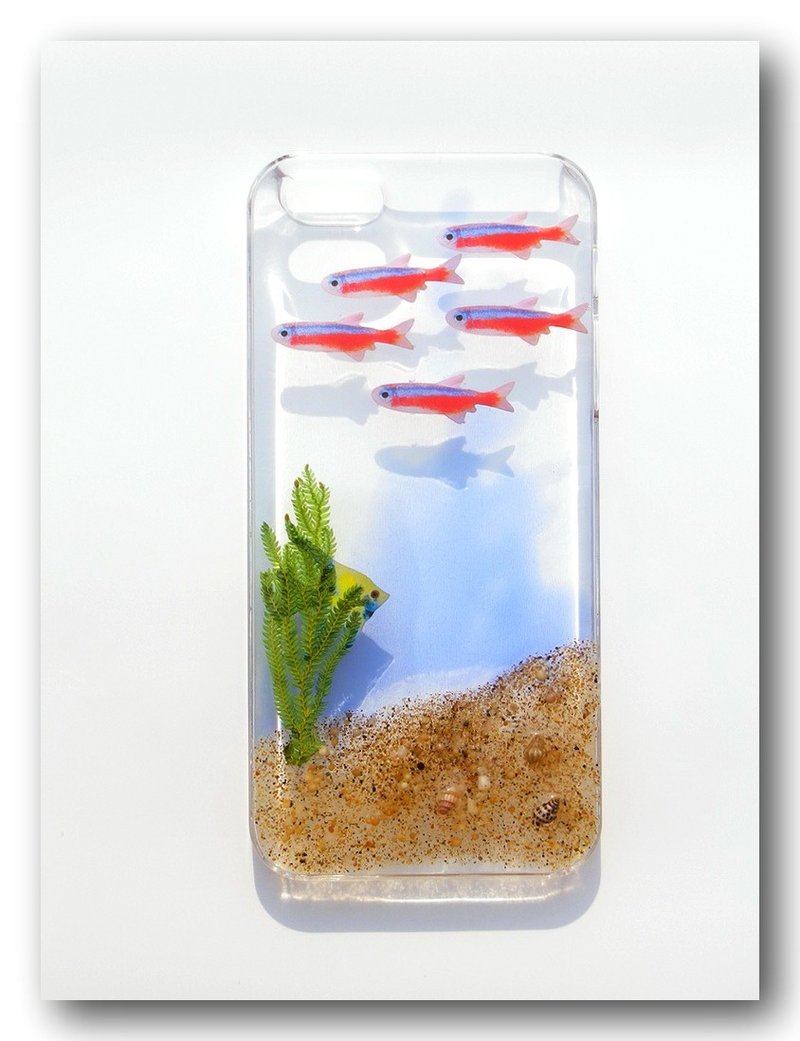 Anny's workshop hand-made Yahua phone protective shell for Apple iphone 5 / 5S, ㄧ my aquarium series - Phone Cases - Plastic 