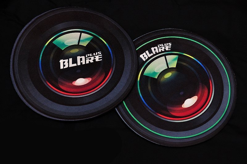 BLR 攝影系列 滑鼠墊 - 滑鼠墊 - 聚酯纖維 黑色