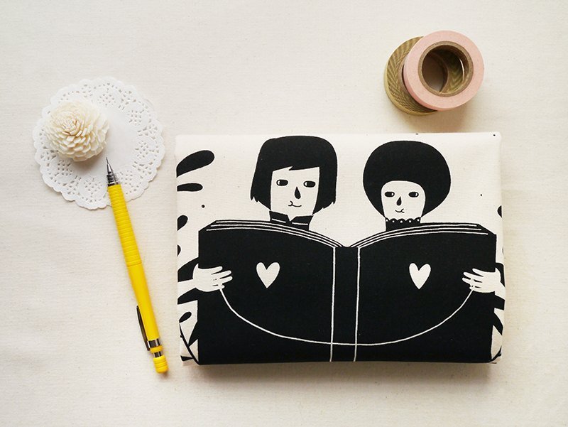 Merry Marry - 10 盎司 cotton silk bag - Handbags & Totes - Cotton & Hemp White