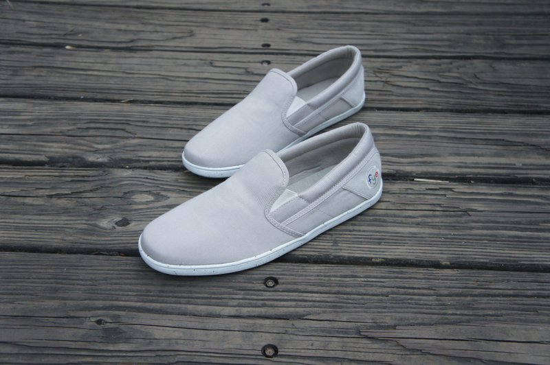 FYE- SLIP-ON  GREY  PET RECYCLE and Eco-friendly shoes for MEN---Comfort & Lifestyle - Women's Casual Shoes - Other Materials Gray