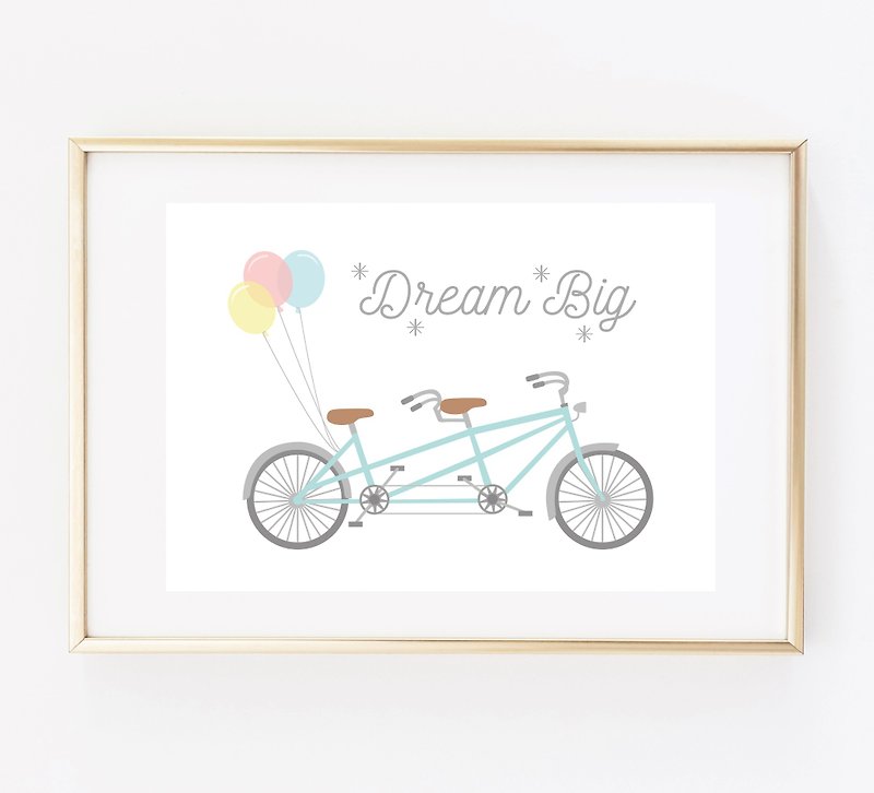 Dream Big Customized Painting Poster - Wall Décor - Paper 