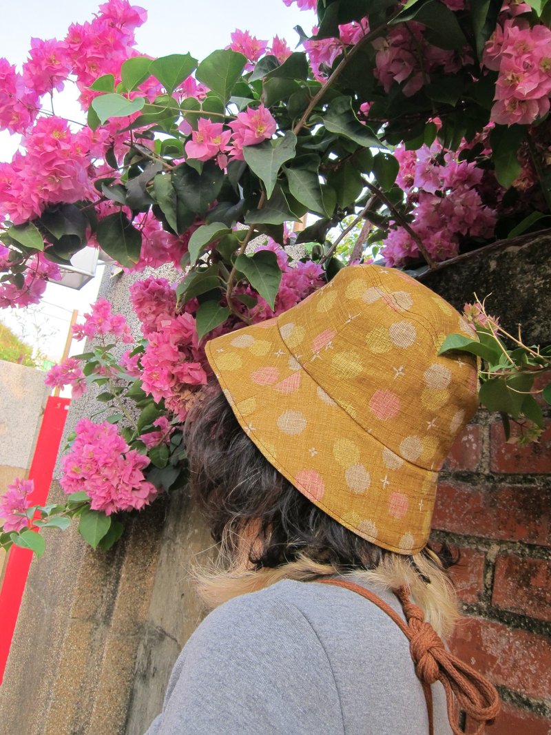 [Huarong Yue cap] Arashiyama Hanatouro (double-sided can wear) - หมวก - วัสดุอื่นๆ หลากหลายสี