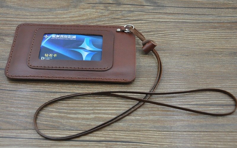 Apple iphone 6 plus handmade leather protective sleeve protective sleeve halter Haopai paragraph - Phone Cases - Genuine Leather Brown