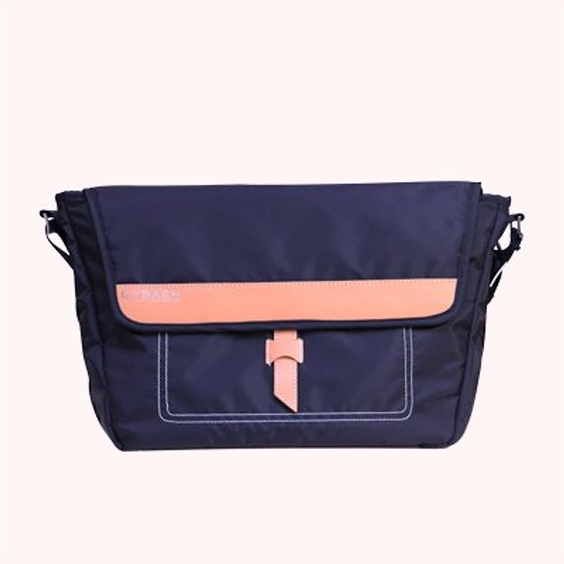 DYDASH x messenger&tote bag(Black) - Handbags & Totes - Genuine Leather Black
