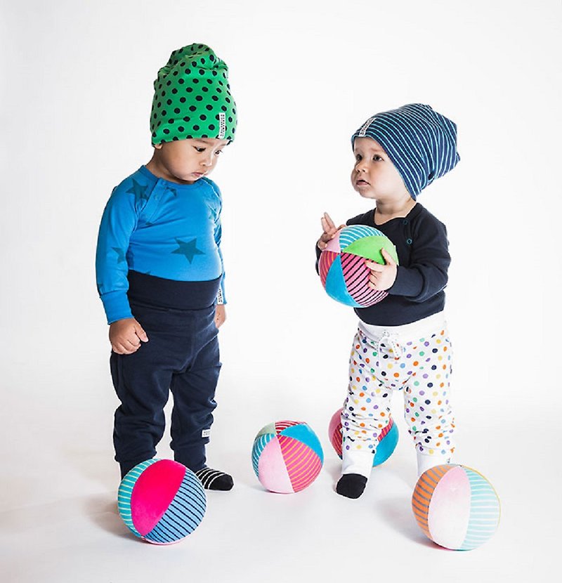 【Lovelybaby Nordic Children's Clothing】Swedish Organic Cotton Pants 12M to 18M - Onesies - Cotton & Hemp Multicolor