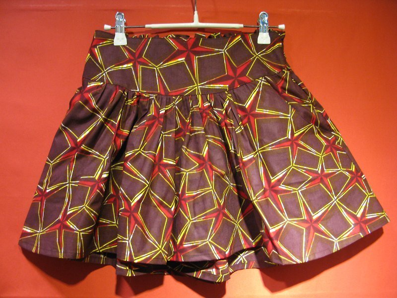 Post Free Shipping! Yang Ga YOUNGA African fabric shorts skirts - Women's Pants - Other Materials 