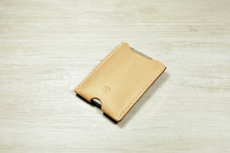 MICO カードホルダー/小財布（原色） - 財布 - 革 オレンジ