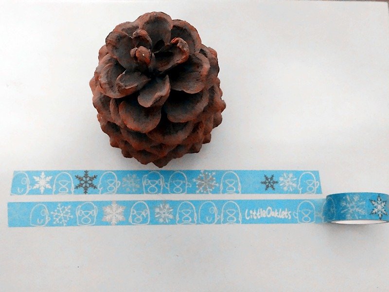Oaklets paper tape snowflake articles - Washi Tape - Paper 