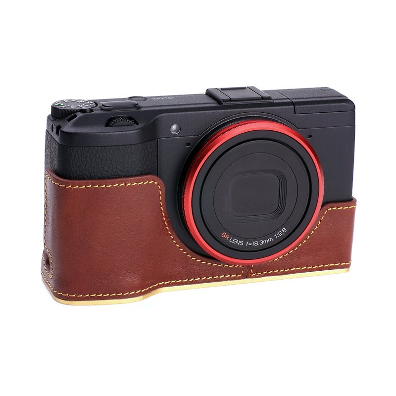 SVEN Camera Body Case for Ricoh GR/GR2【NG】 - Cameras - Genuine Leather Multicolor