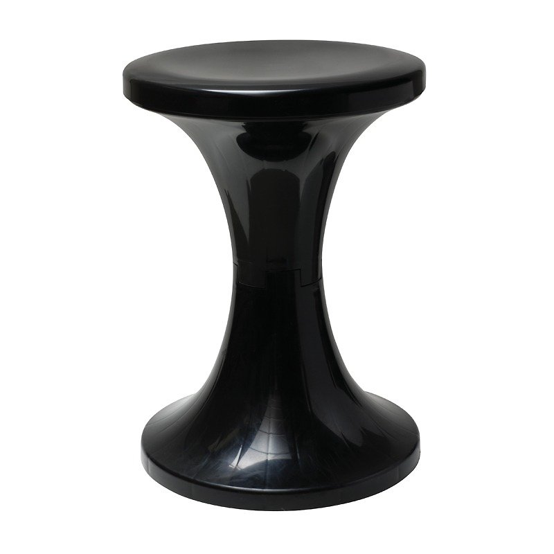 Flamenco Stool/Chocolate Black Stool - Other Furniture - Plastic Black