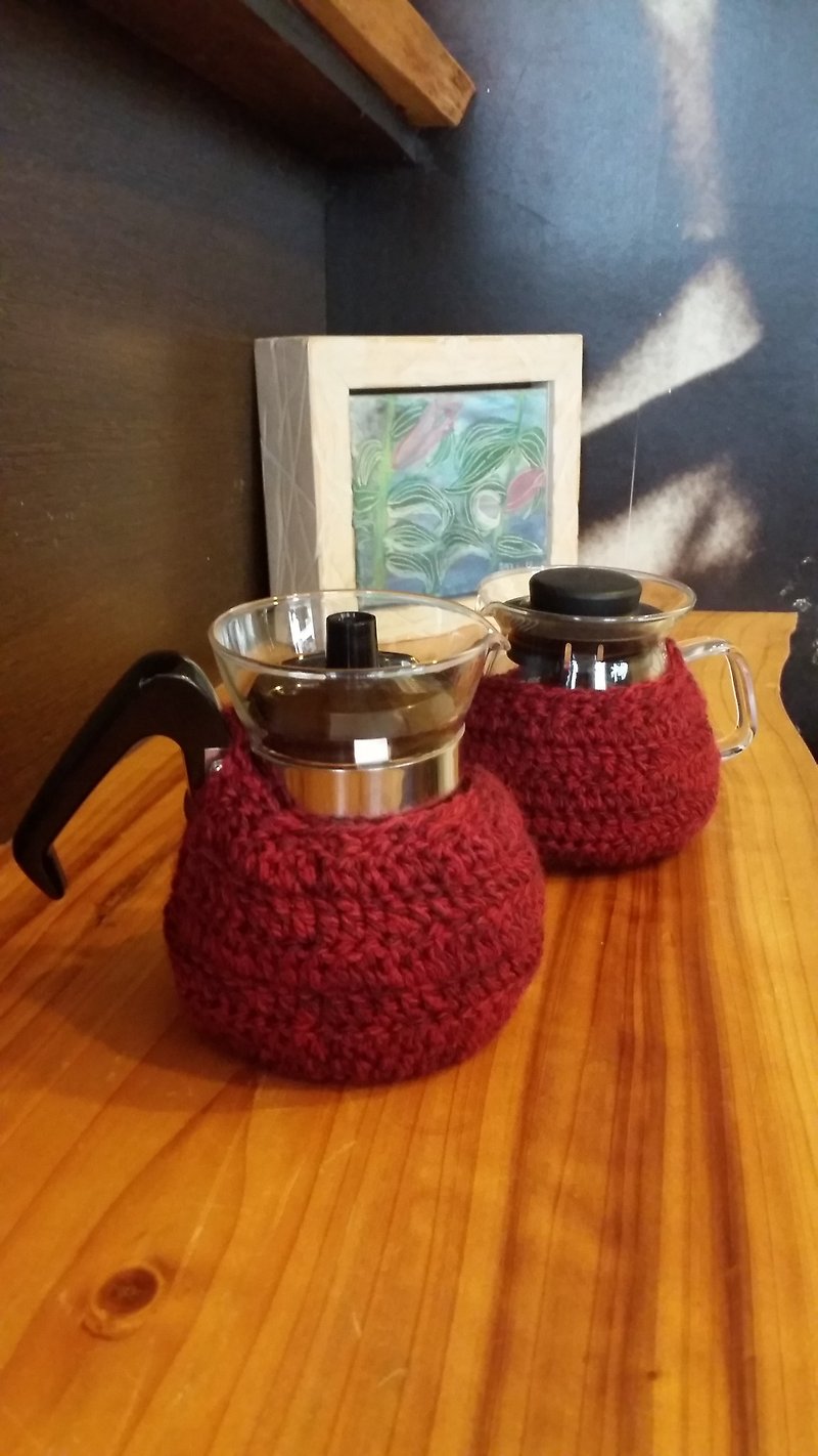 Wool pot cover - Beverage Holders & Bags - Other Materials 