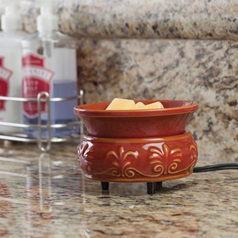 Red Rock 2-in-1 Fragrance Warmer - Candles & Candle Holders - Other Materials Red