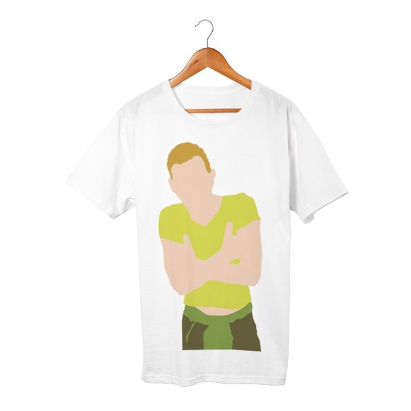 Rent Boy T-shirt - Tシャツ メンズ - コットン・麻 ホワイト