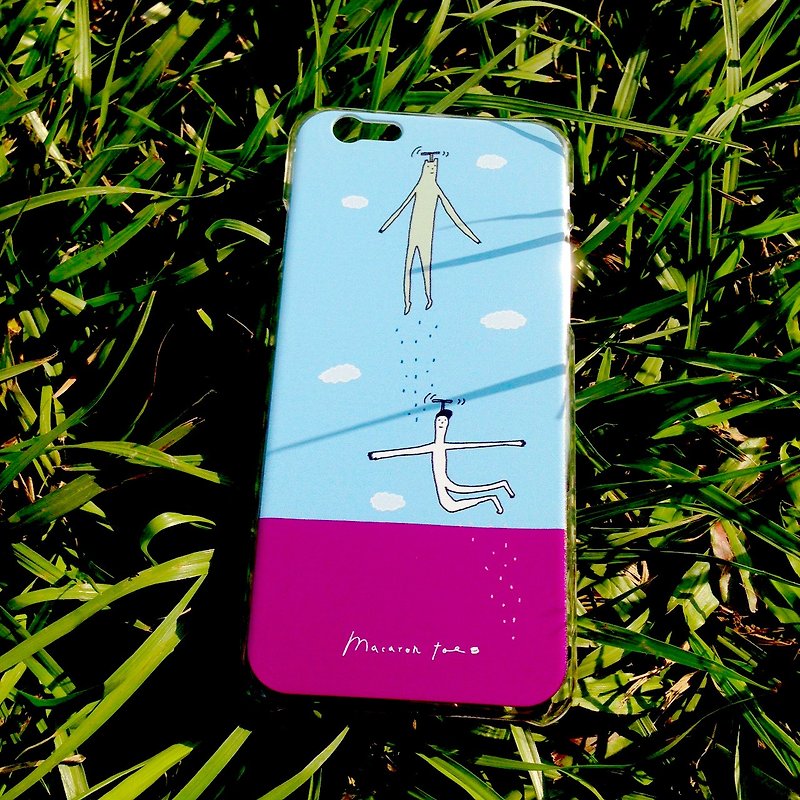 Flying Monsters | Hard iPhone Case - Phone Cases - Plastic Blue