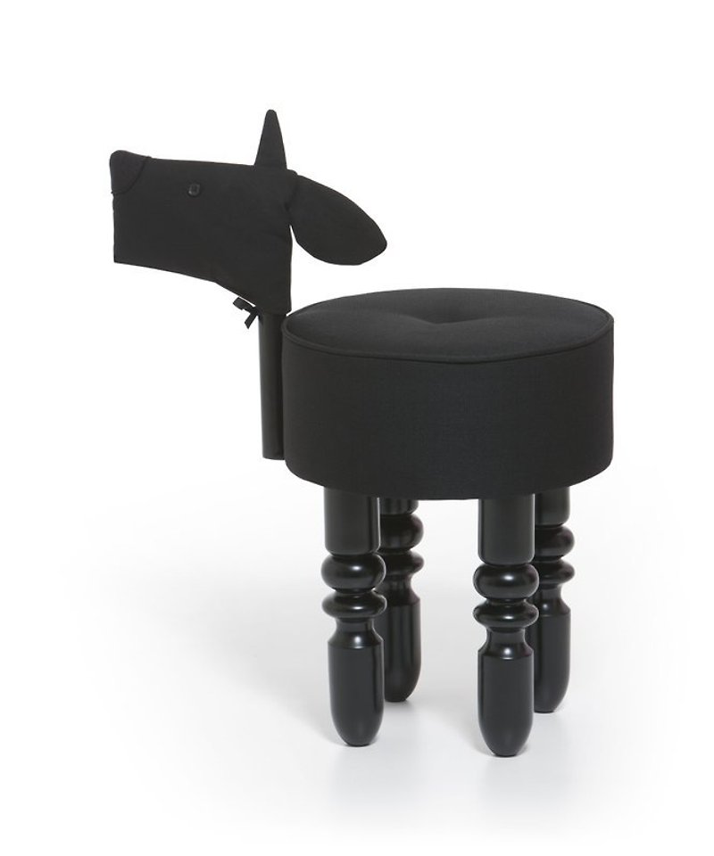 #绝版品# biaugust DECO_ animal furniture black lamb chair - Chairs & Sofas - Wood Black