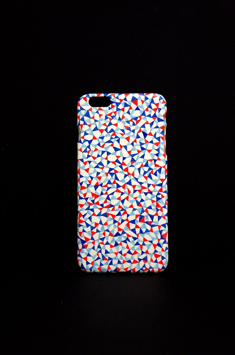 [Delta] iPhone 6 Plus Rock Handmade protective shell - เคส/ซองมือถือ - พลาสติก สีน้ำเงิน