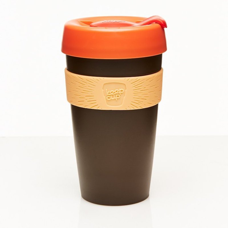 KeepCupポータブルコーヒーカップ - プロモーターシリーズ（L）エジソン - マグカップ - プラスチック オレンジ