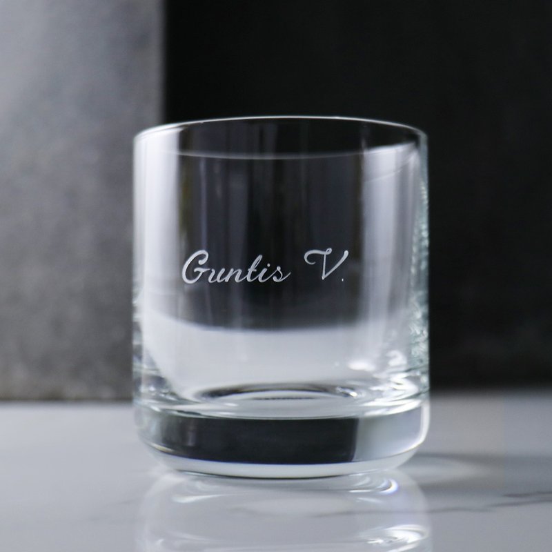 285cc【カスタマイズギフト】ドイツツァイスショットクリスタルウイスキーグラス - ワイングラス・酒器 - ガラス 